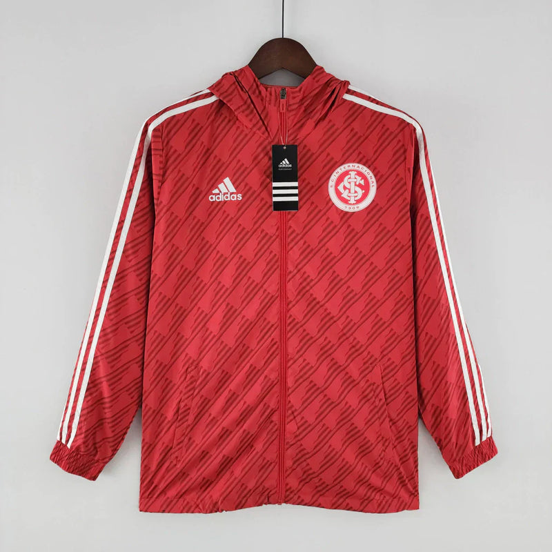 Corta-vento Internacional Adidas - Vermelho