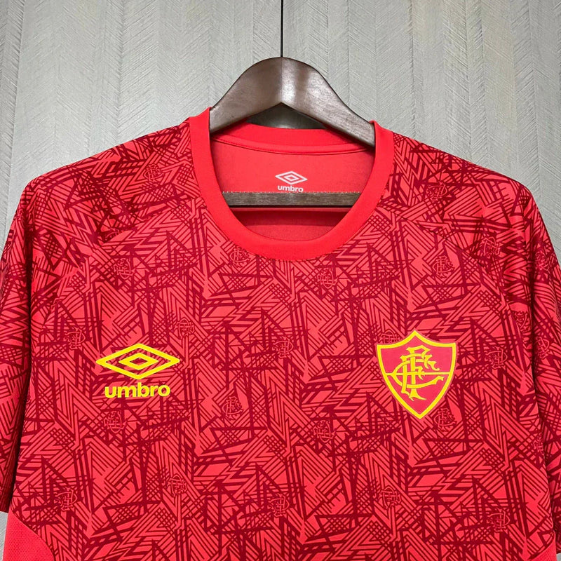 Camisa Fluminense Red 24/25 Torcedor Umbro Masculina - Vermelho
