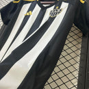 Camisa Atlético Mineiro Feminina Home 25/26 - Preta e Branca