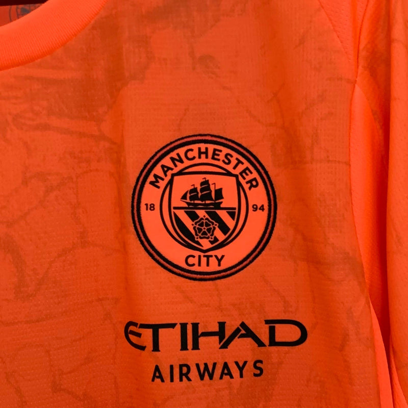 Camisa Manchester City 25/26 Third - Laranja