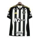 Camisa Atletico Mineiro Home 25/26 - Preta e Branca