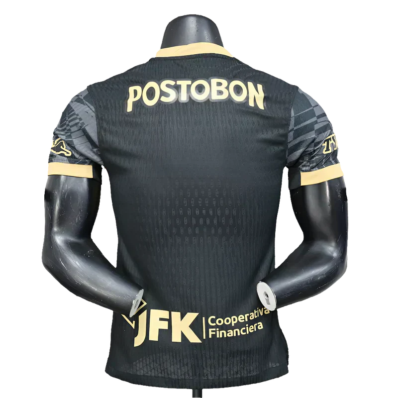 Camisa Atletico Nacional 25/26 Edição Preta - Versão Jogador