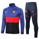 Conjunto Inverno Barcelona Azul e Vermelho Nike - Com Fecho