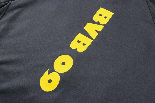 Conjunto Inverno Borussia Dortmund Cinza Puma - Com Capuz