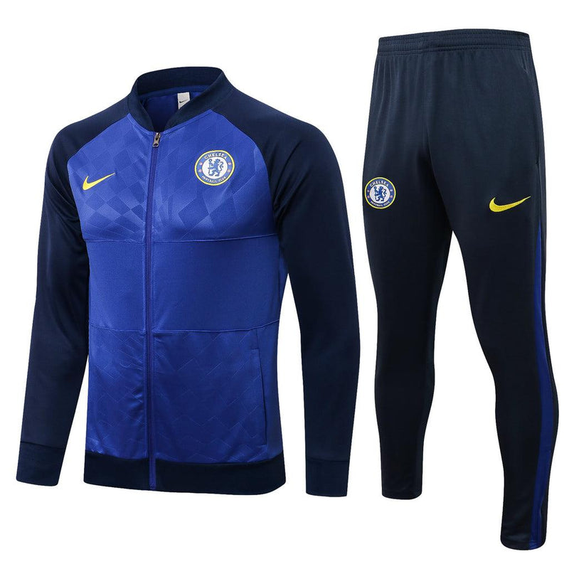 Conjunto Inverno Chelsea Azul Nike - Com Fecho