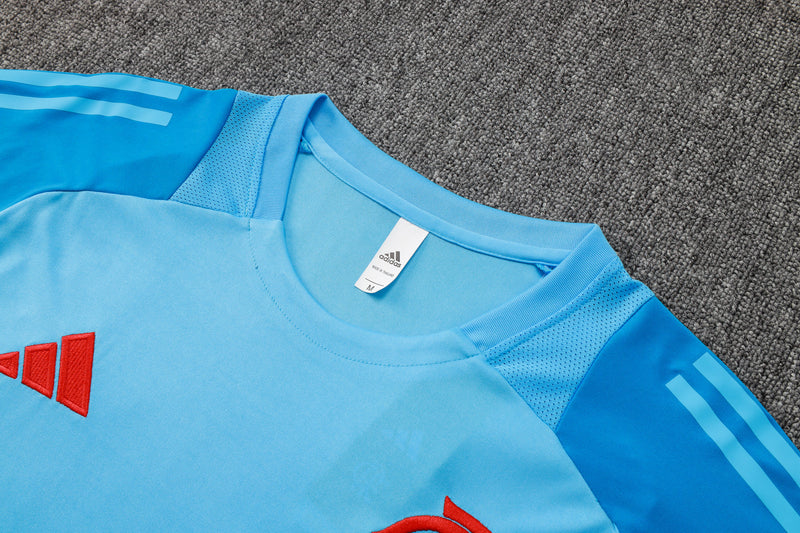 Conjunto de Treino do Flamengo Azul 2025