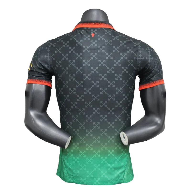 Camisa comemorativa do AC Milan 25/26 - Preta - Versão Jogador